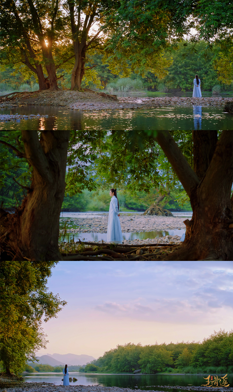 玉骨遥观后感# #肖战时影#  夜晚,篝火,小溪边,时影与徒弟独处叙话.