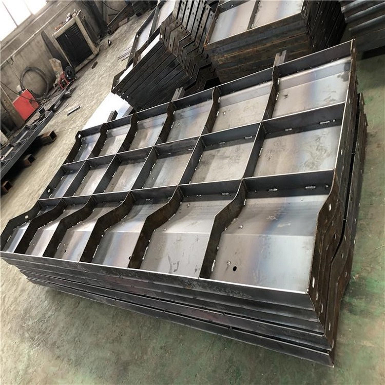 防撞翼墙模板防撞墙钢模具水泥混凝土翼墙钢模板