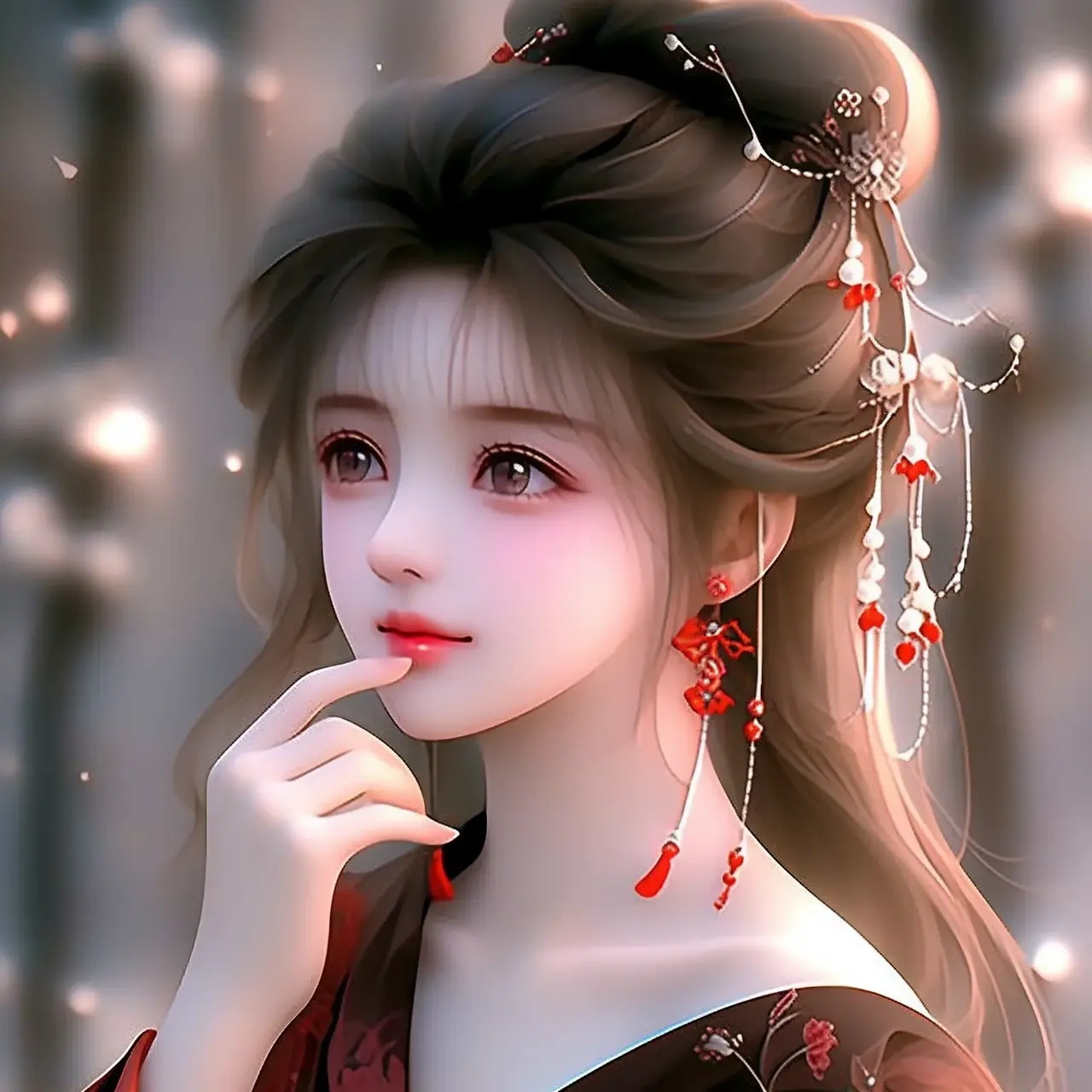 女生头像,做个文文静静的妹子,不做女汉子