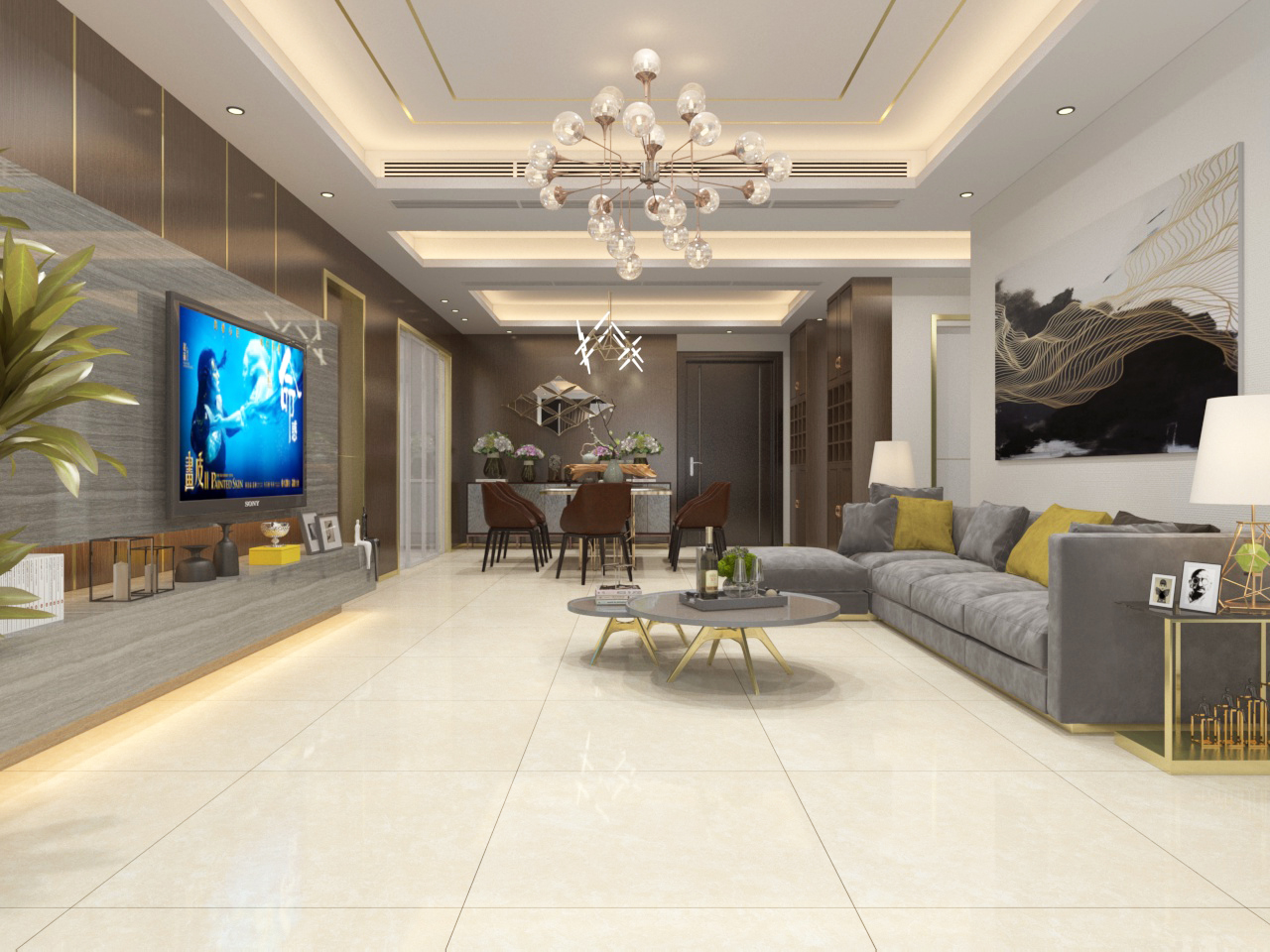 柔美系的黄色瓷砖,这么搭高级感爆棚!