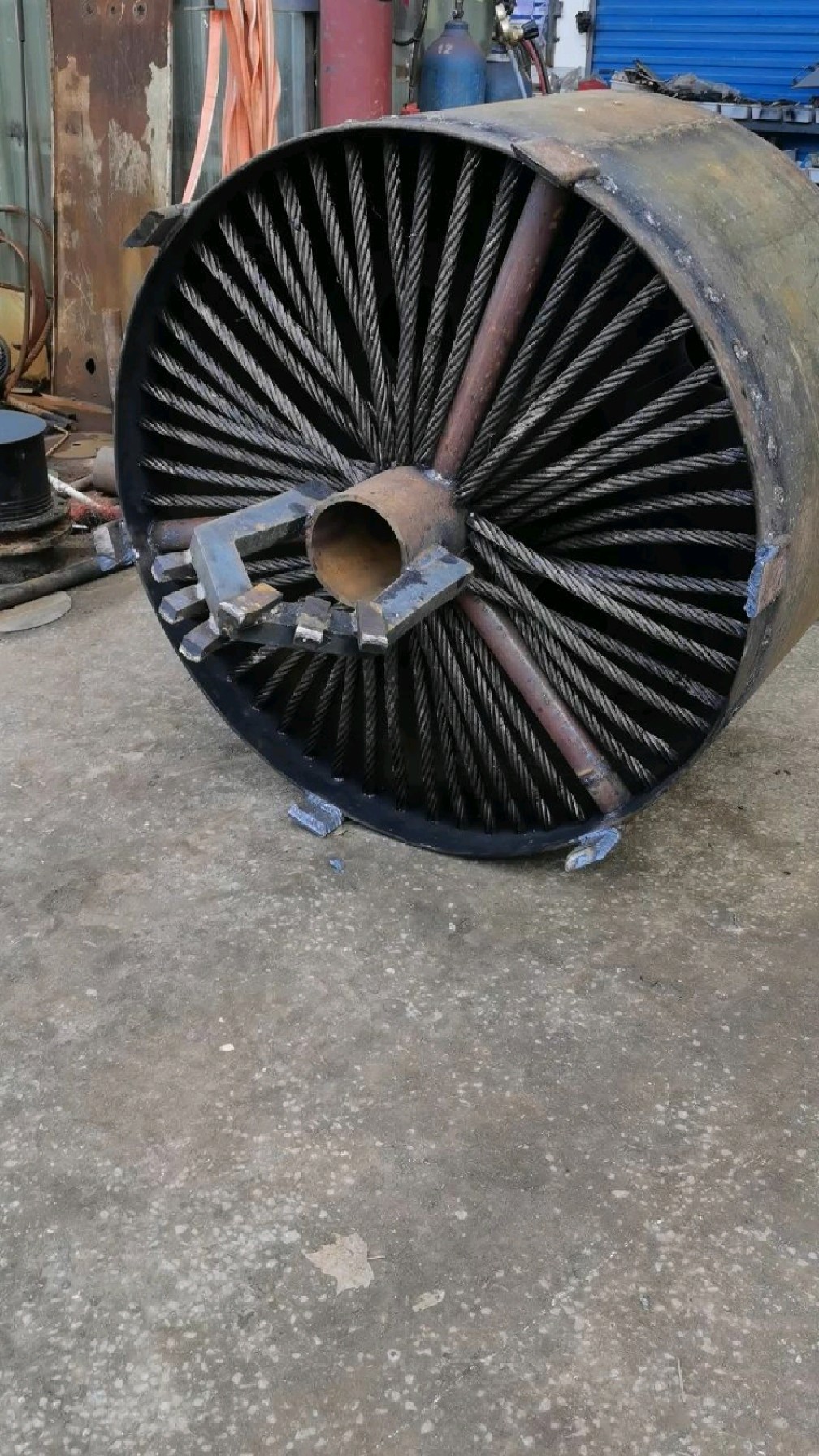 当反循环钻机遇到鹅卵石层,打不了怎么办,可用这种钻头打鹅卵石层