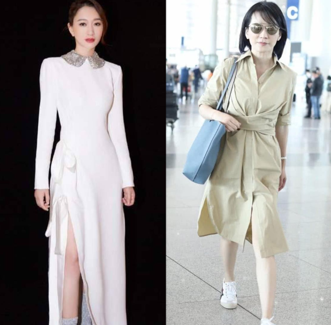 中年女人:为什么劝你衬衫不要塞裤腰?看俞飞鸿,李小冉就明白了