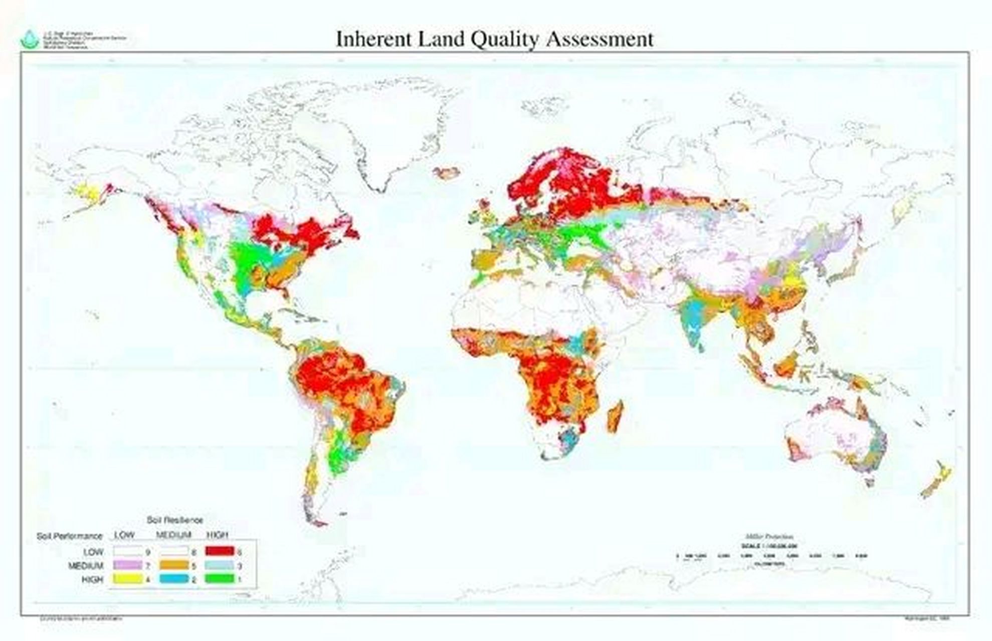全球土壤分布图图片