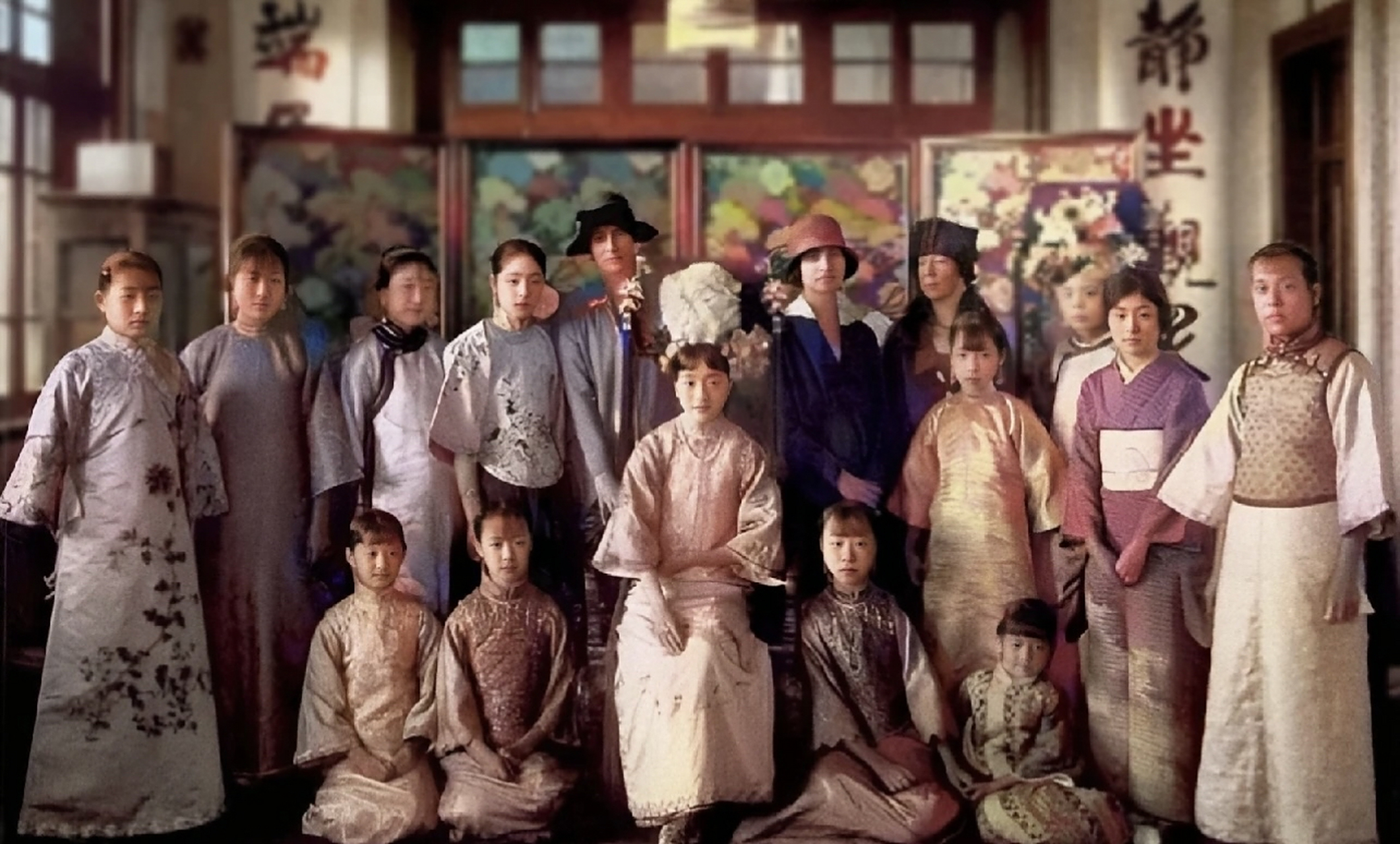 婉容在天津张园