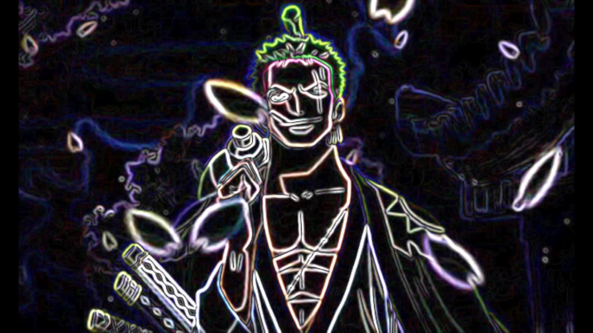 荧光彩图:皇副实力排名什么的不靠谱,索隆出场了还是他的主场