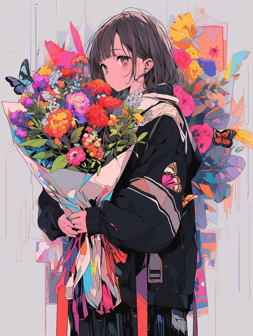 捧花女孩!#二次元