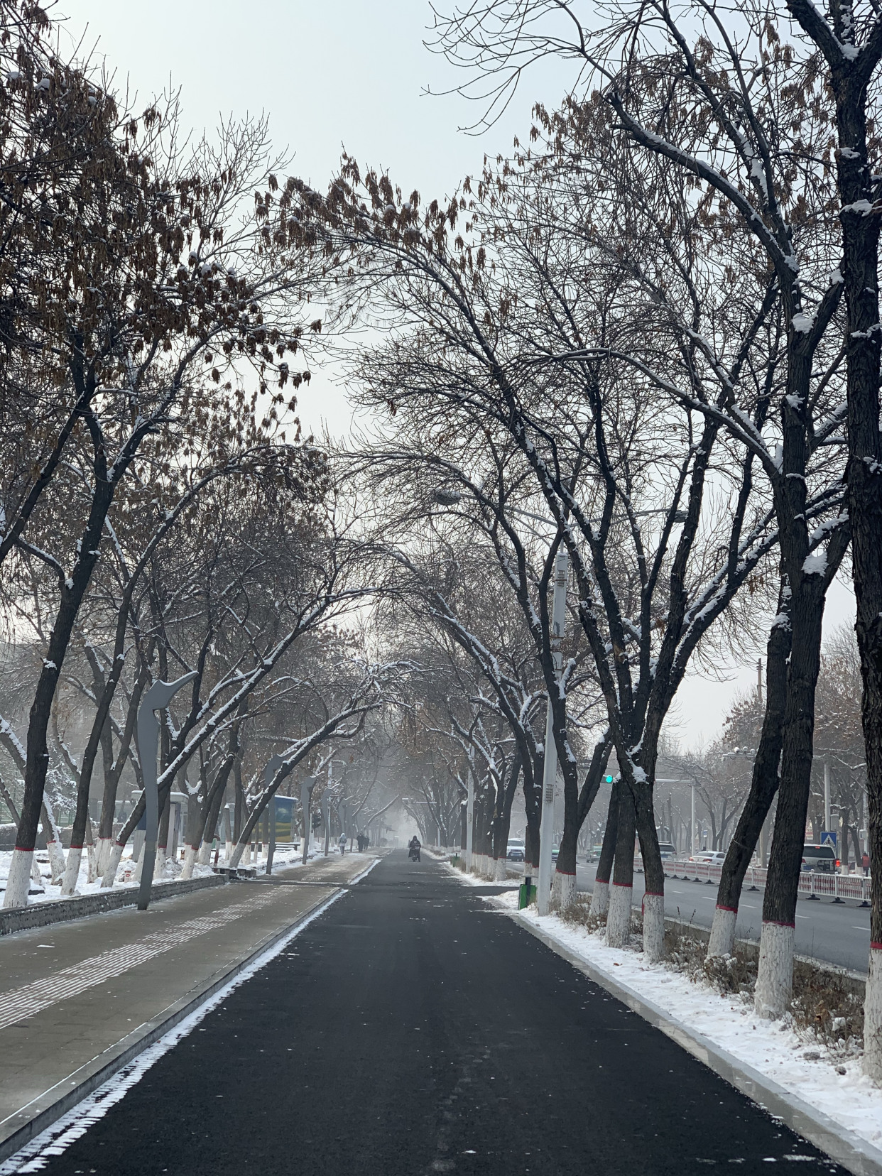 我的家乡冬季街景随拍