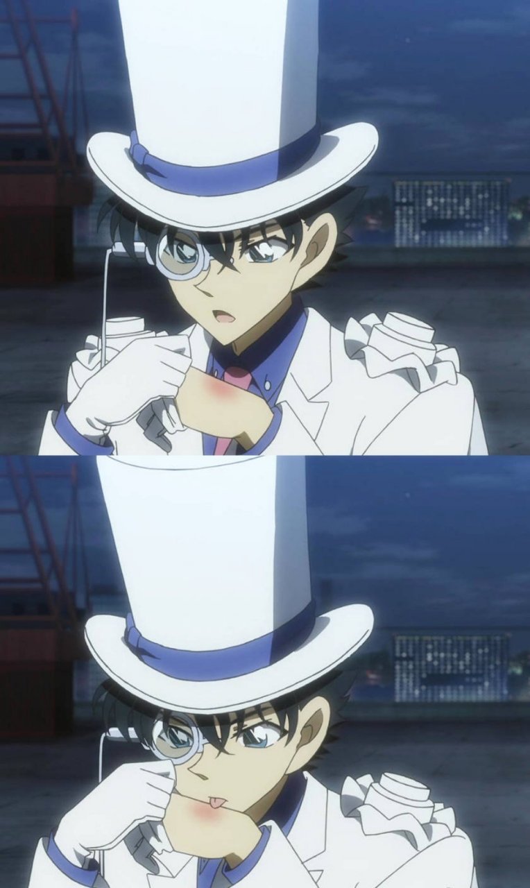 基德大人舌舔受伤的手背!看看咱们都有谁看迷糊了?