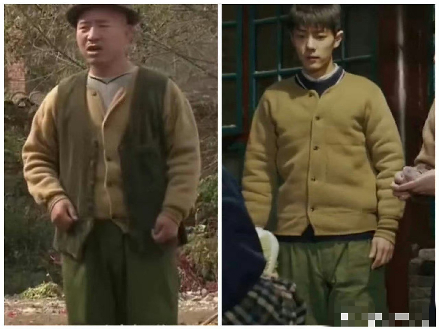 刘能同款大棉袄换个人穿瞬间高大上了哈哈[比心][大笑]#肖战