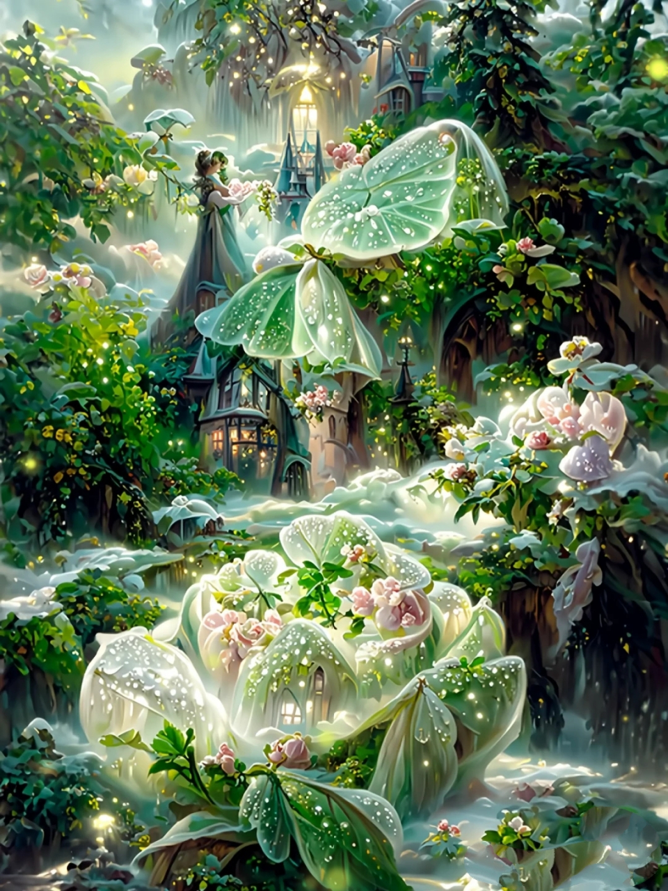 梦幻唯美森林,有没有人和我一样想变成精灵住在这里的