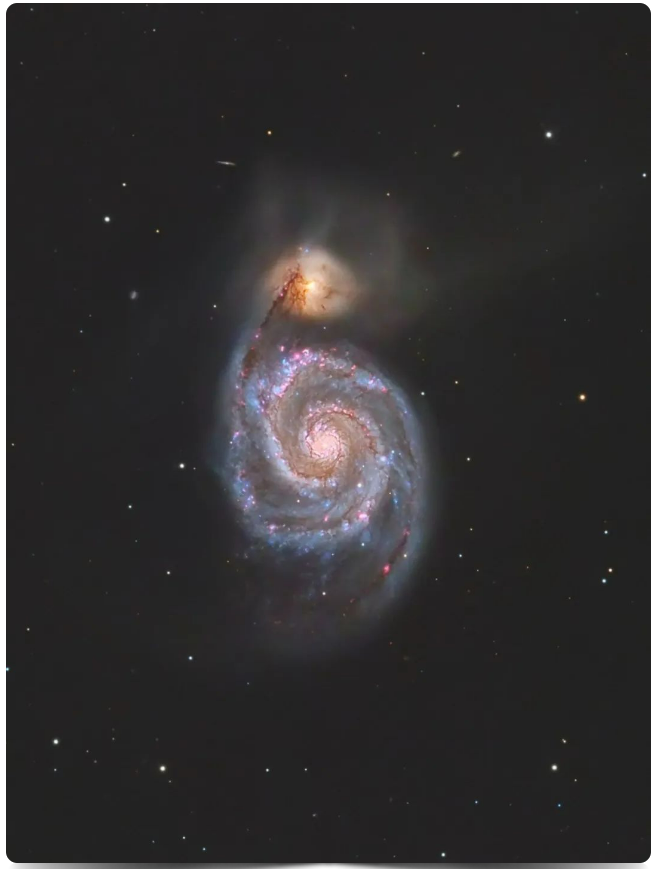 zwo 2023年 asiweek 天文摄影作品展第23期—ngc 3718