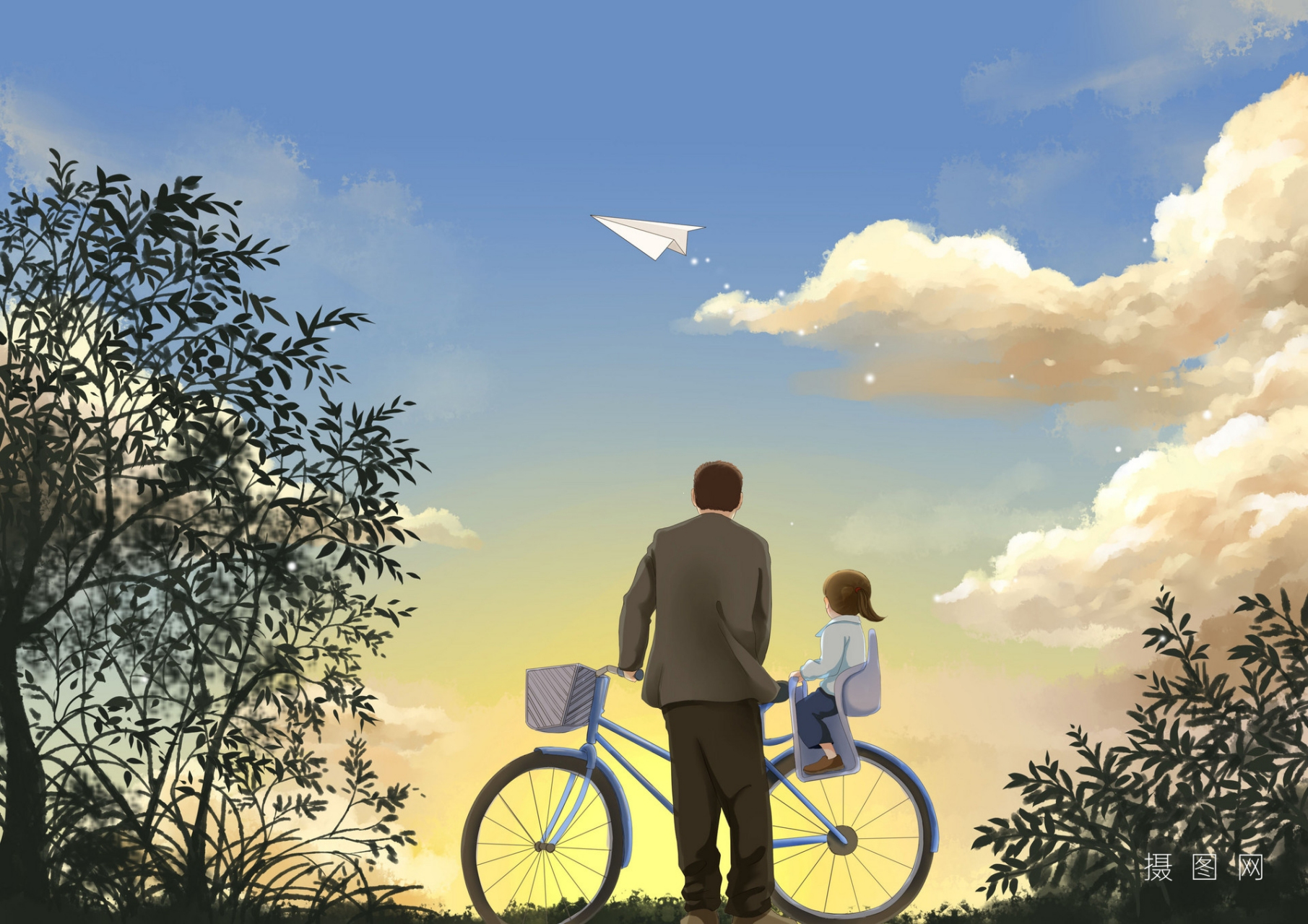 父爱如山也如诗,既深沉隐晦又细腻温润.