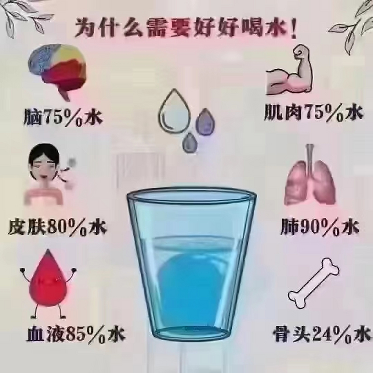 好好喝水,重点强调多喝水!水的好处说不完