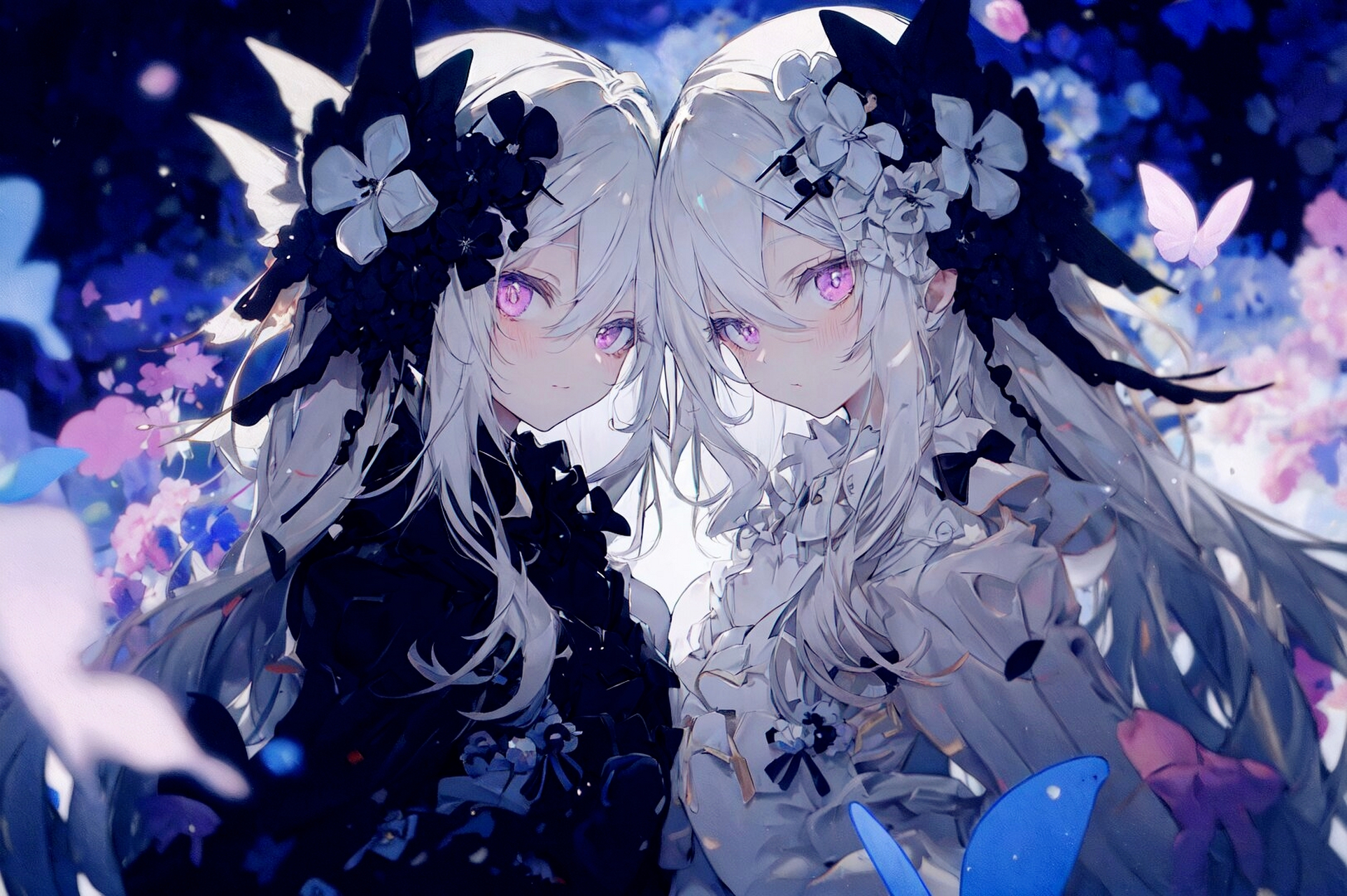 二次元# 幻生双子,绚丽绝伦