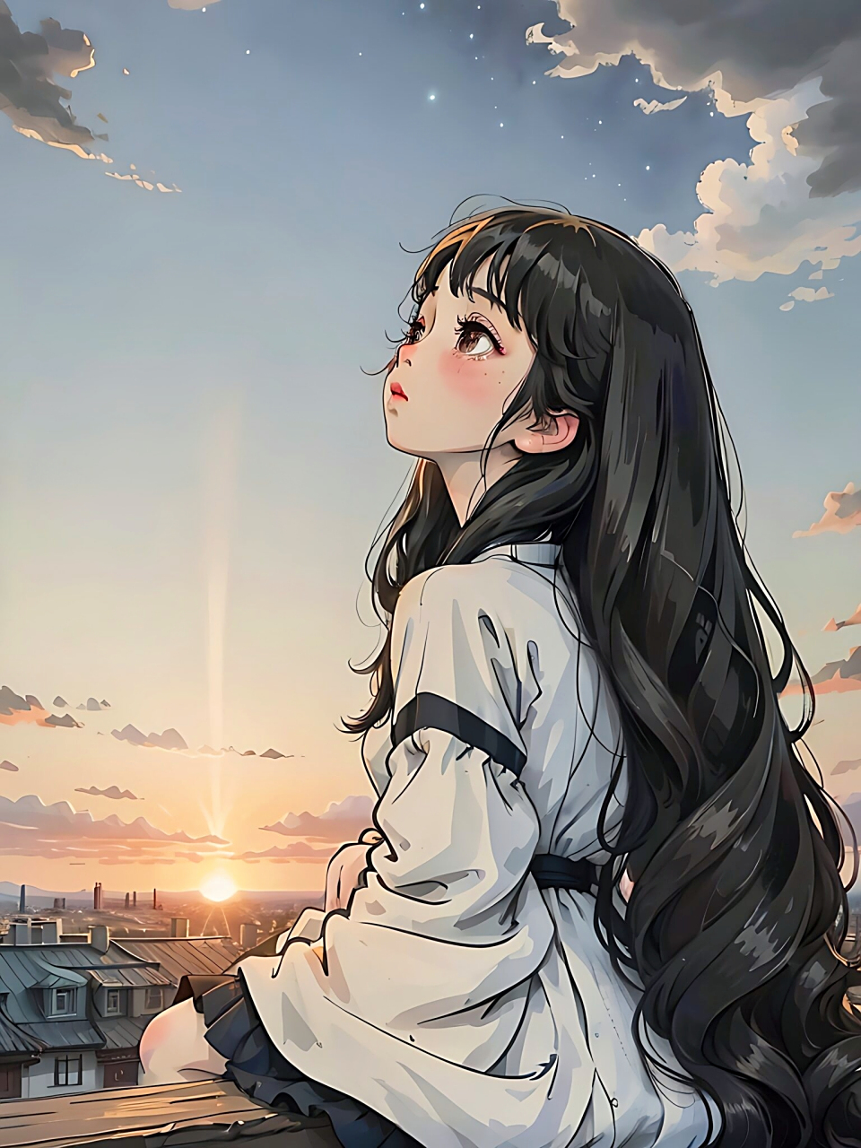 视频中的治愈系漫画更新在这里.  #治愈系漫画#  #动漫头像和壁纸