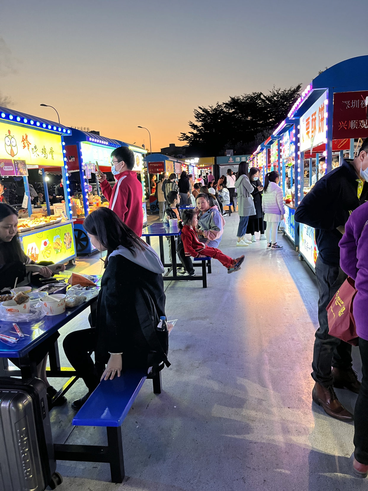 福州闽侯永嘉小吃街