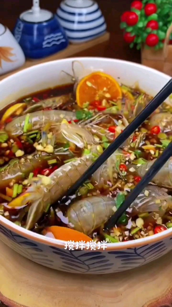 生腌皮皮虾,做法简单,鲜嫩软糯,太好吃了