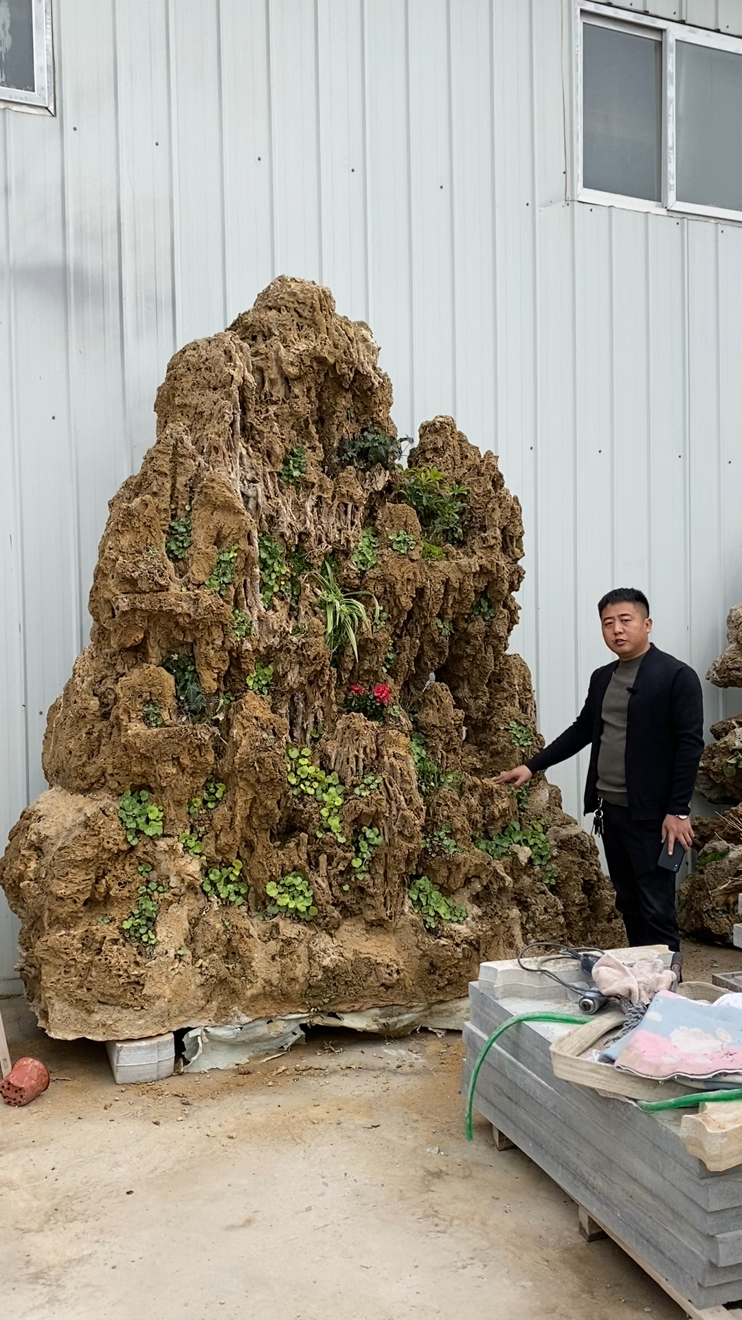 上水石假山石吸水石