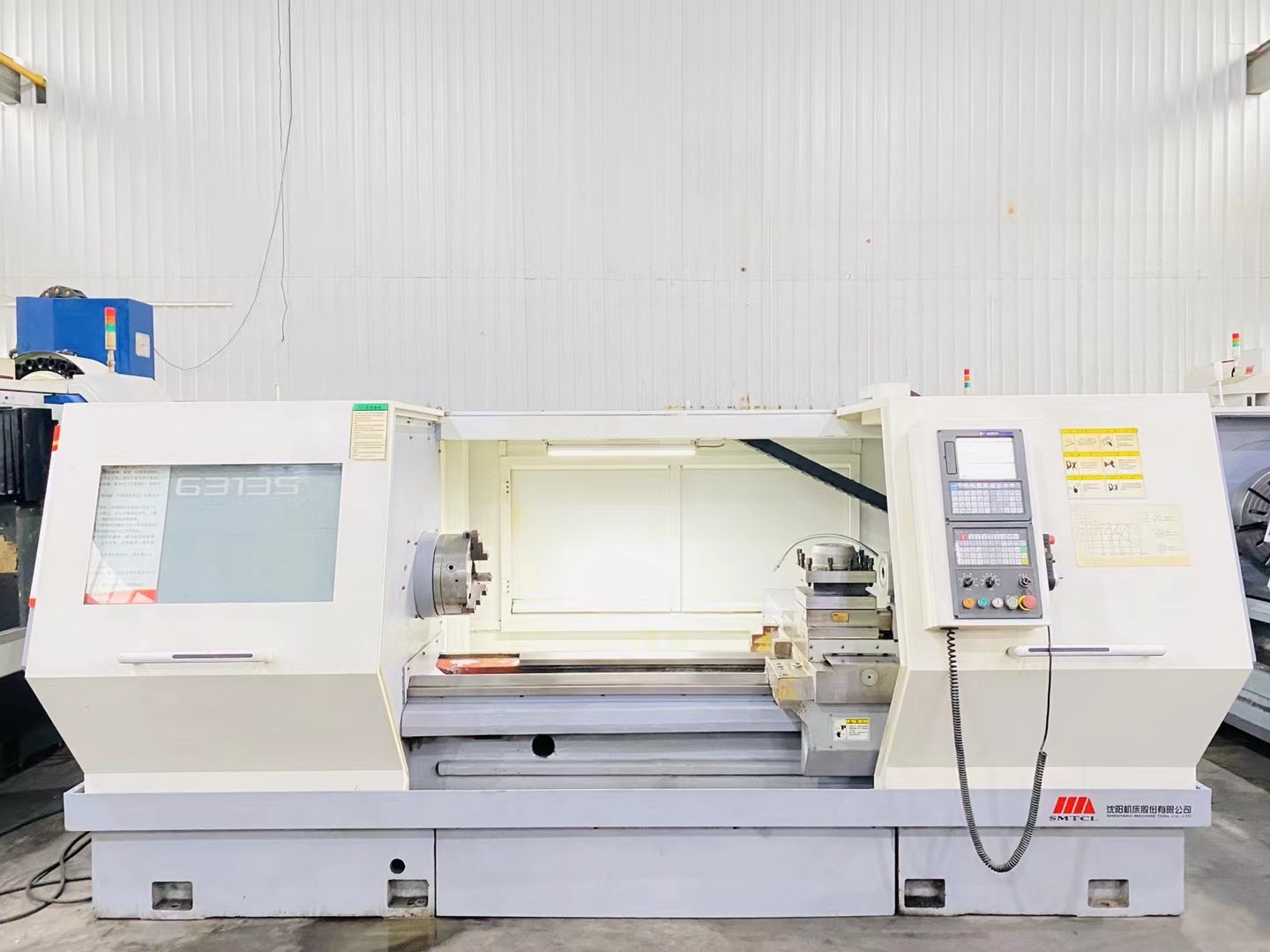 2台9成新正宗沈阳63135重型数控车床 二手数控车床 沈阳机床