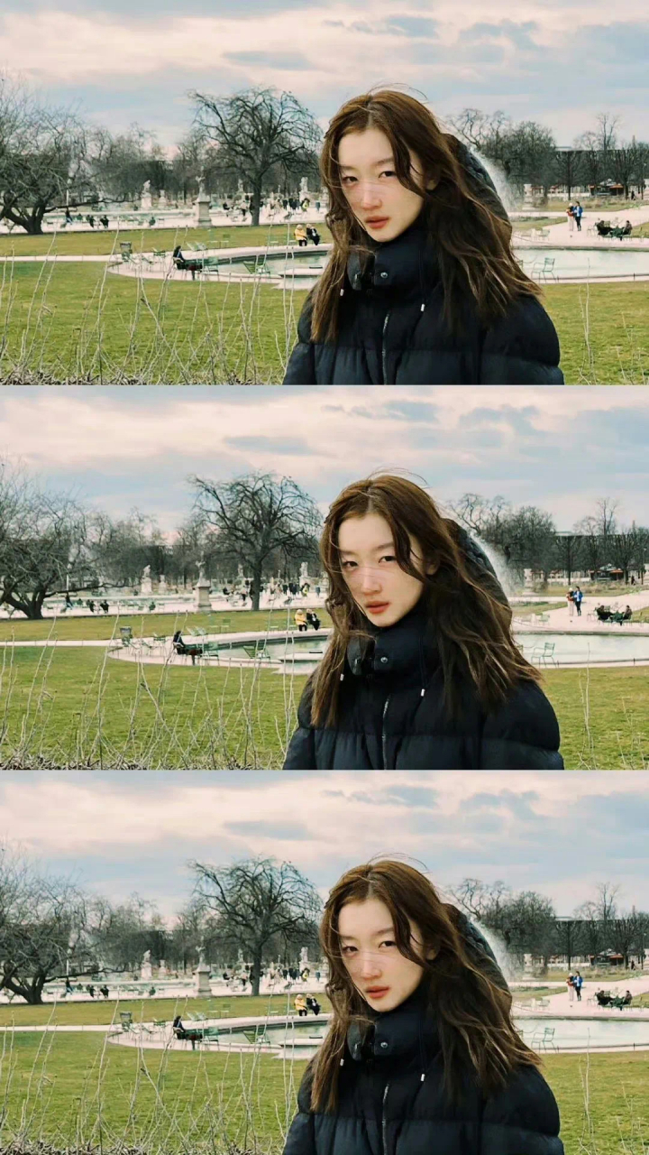 周冬雨身体比例不是很协调,头大身小的情况格外突出,而且她这几年脖子