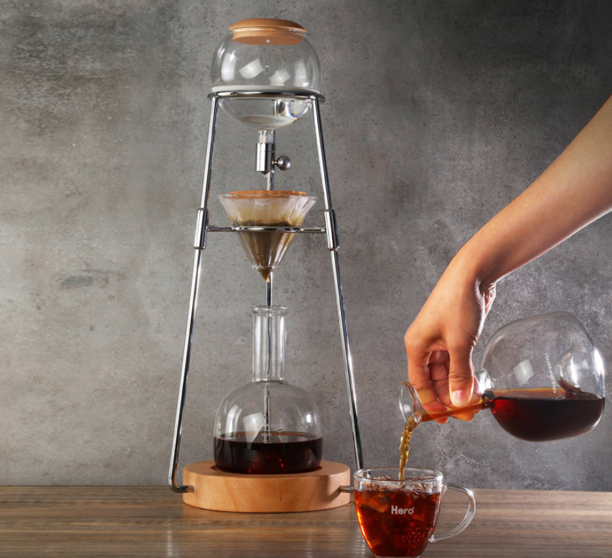 hero鼎元冰滴壶咖啡壶使用评测