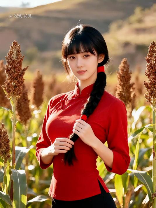 今天俺是红高粱模特队的"小辣椒"