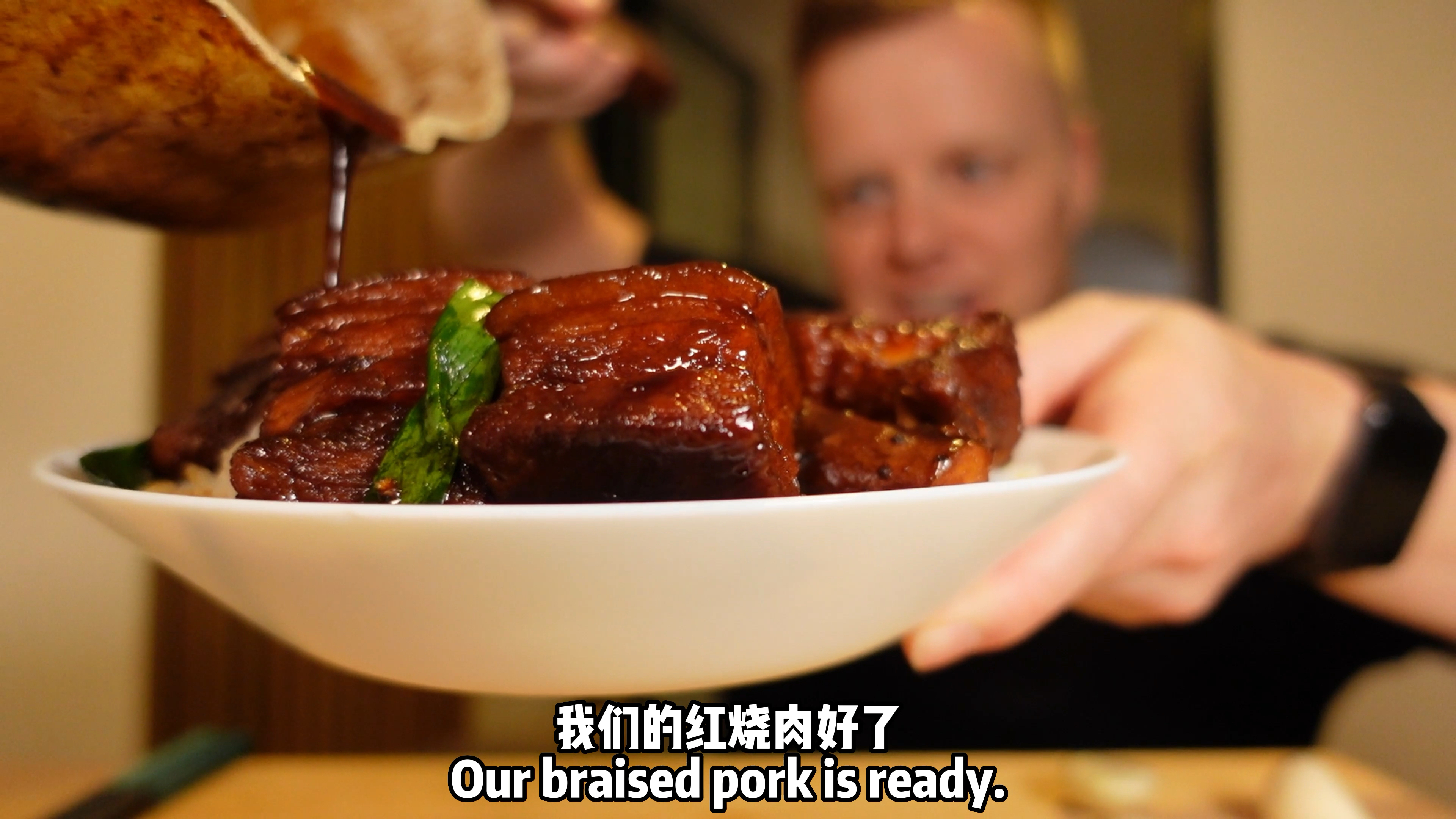 红烧肉配米饭,你们看的不香吗