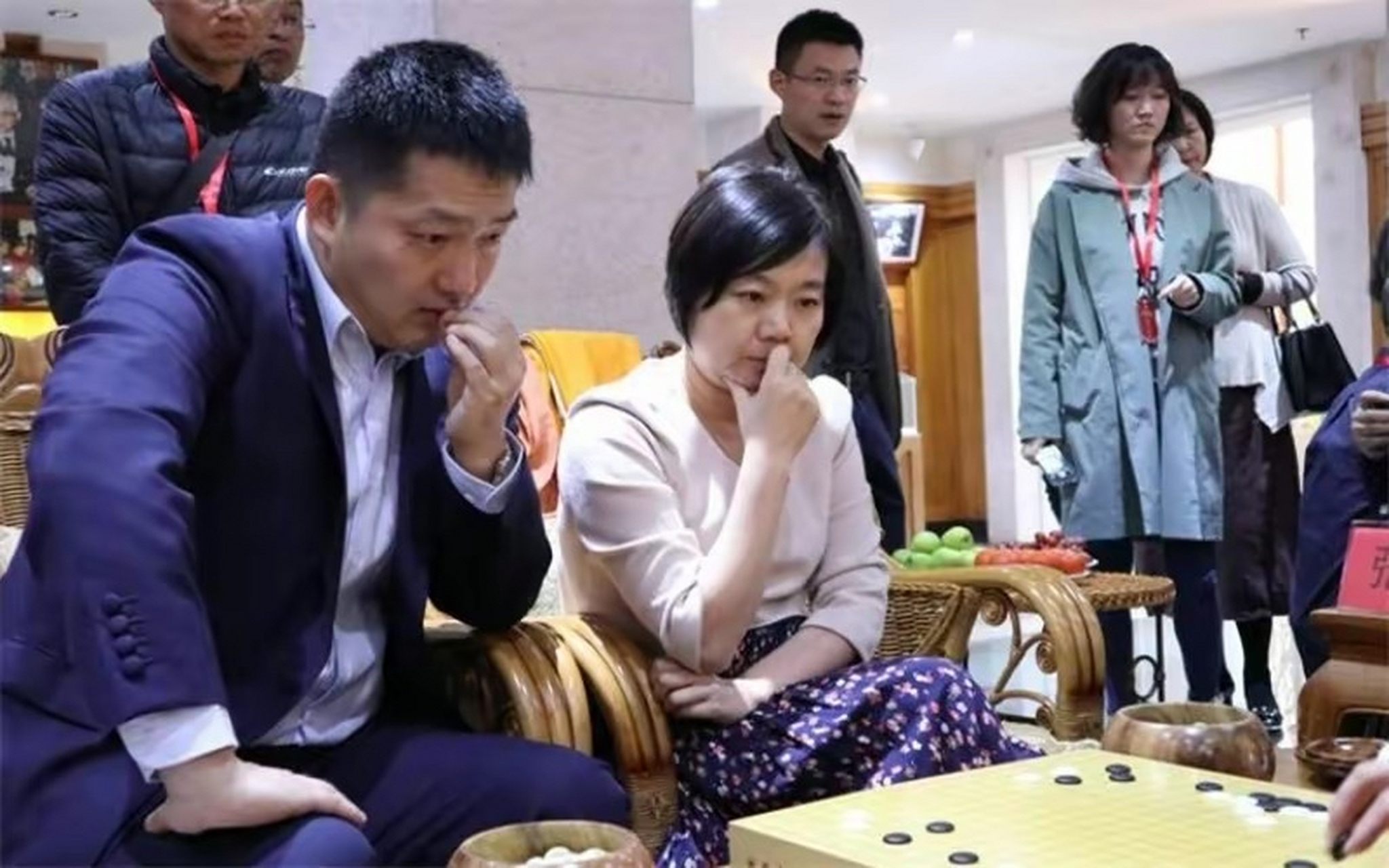 棋手张璇和常昊的婚礼图片