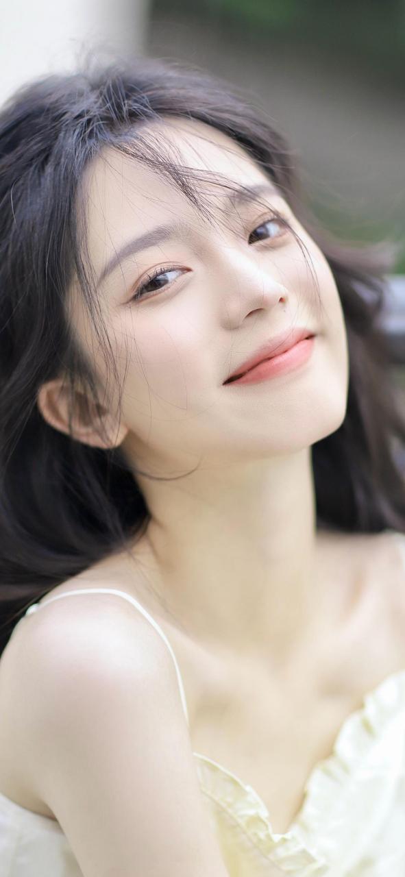 明眸皓齿,清新脱俗!#清纯# #美少女# #壁纸