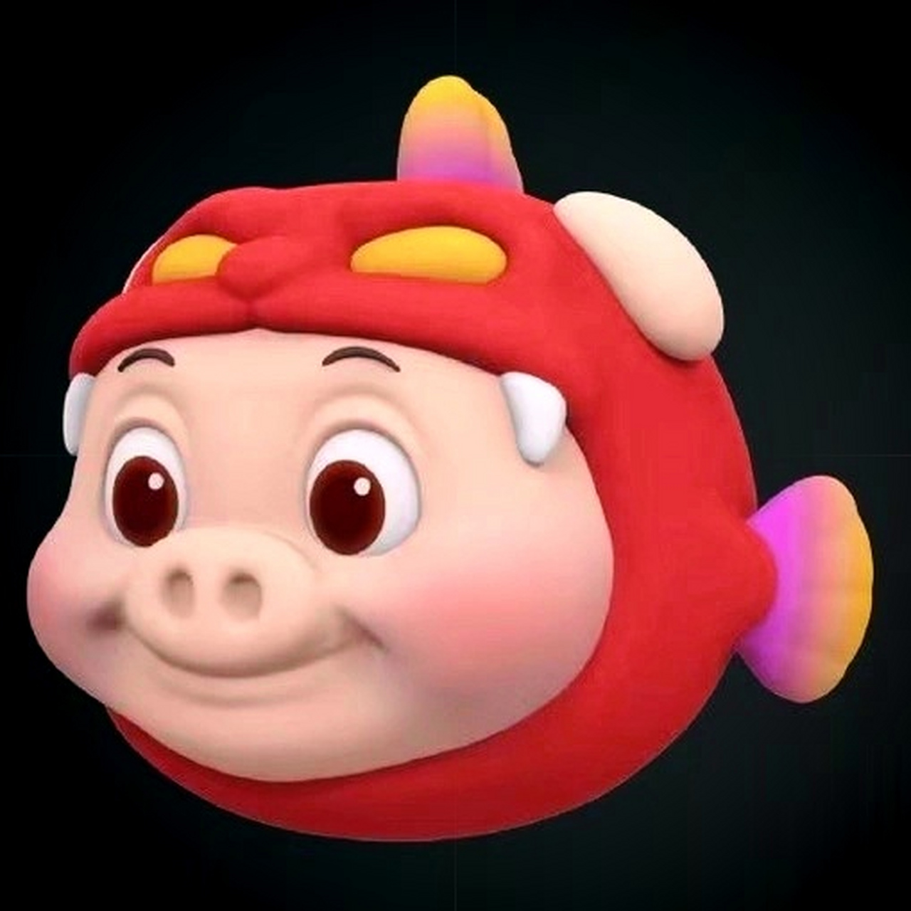 是谁想要却找了很久的猪猪侠头像?可爱的gg爆.#动漫# #猪猪侠