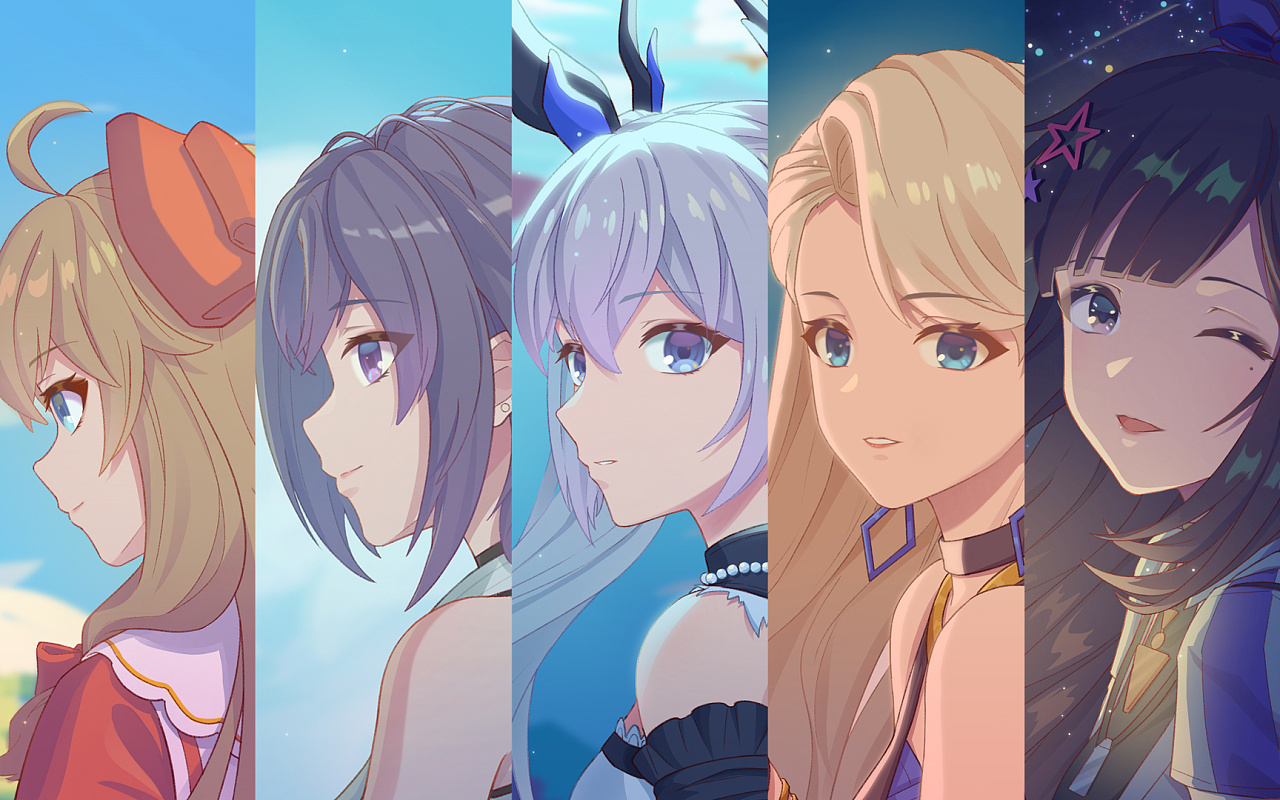 虚拟偶像——「a–soul」小姐姐插画欣赏