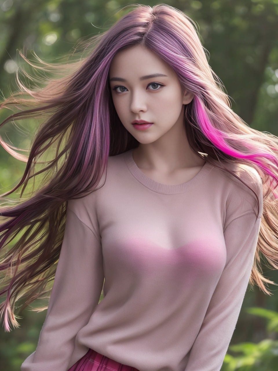 ai绘画壁纸系列一百七十二 #美女# #ai绘画# #壁纸