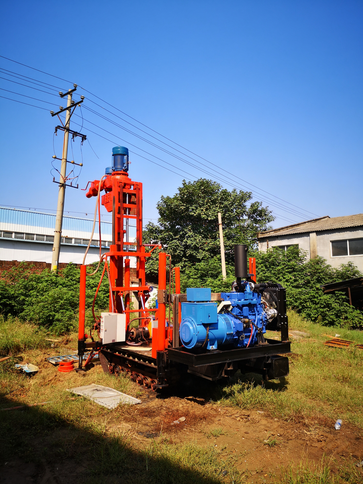 履带反循环钻机