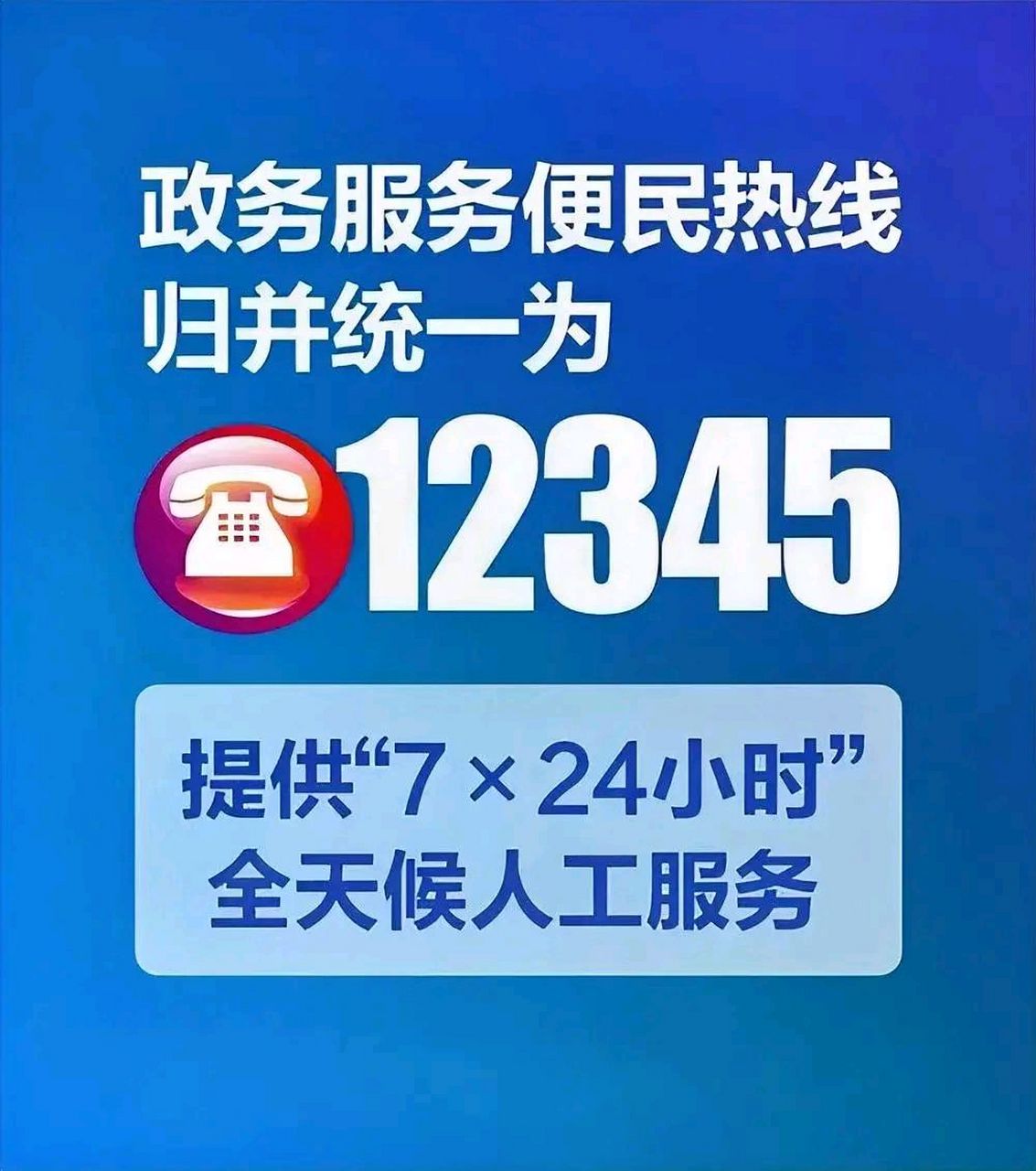 "12345政府热线"快成摆设了,取消也应该?