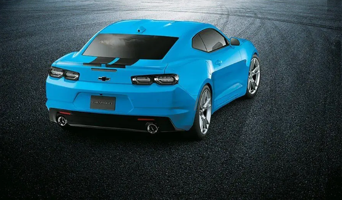 日本专属雪佛兰科迈罗蓝色特别款,大黄蜂这次有点"蓝"