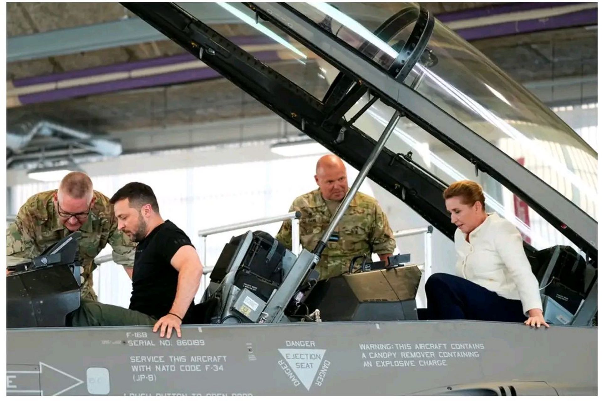 近日,乌克兰总统泽连斯基到访荷兰,丹麦,收到了来