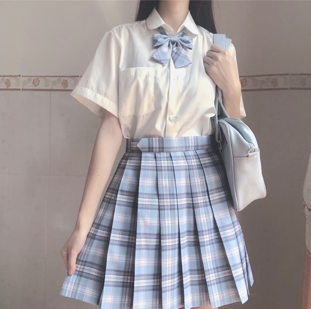 三人闺蜜头像jk制服图片