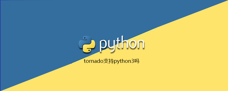 龙卷风是否支持python3？