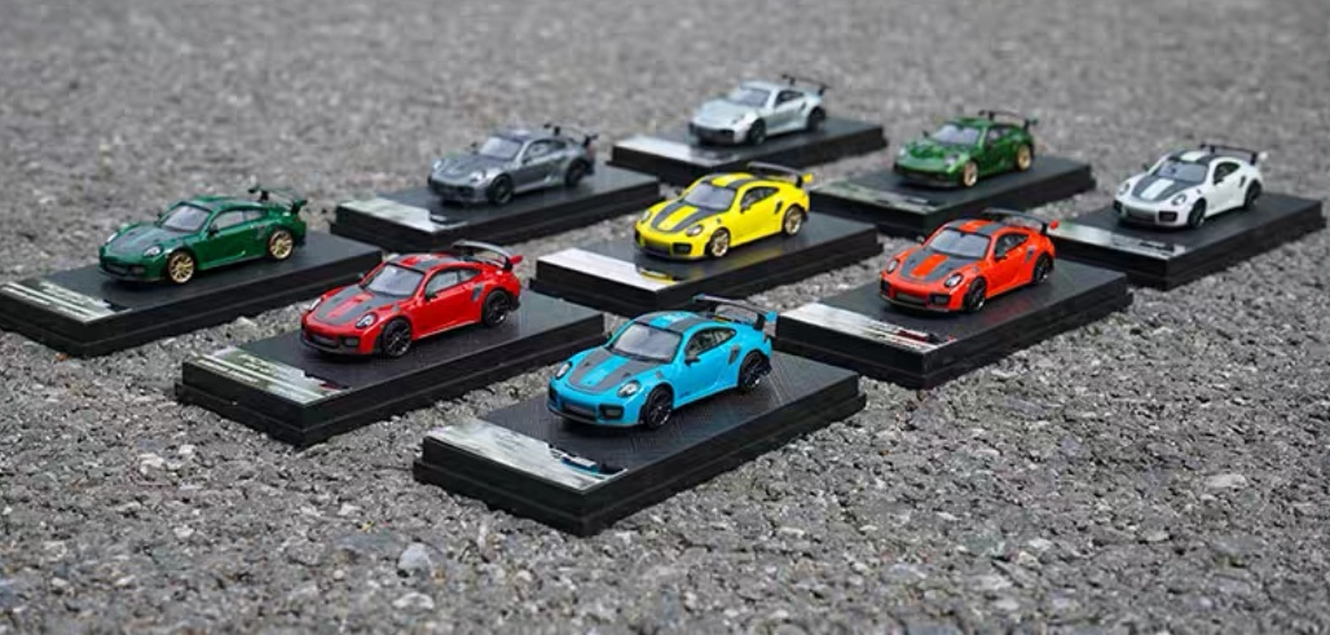 1:64保时捷911车模 porsche gt2 rs 限量跑车合金汽车模型!