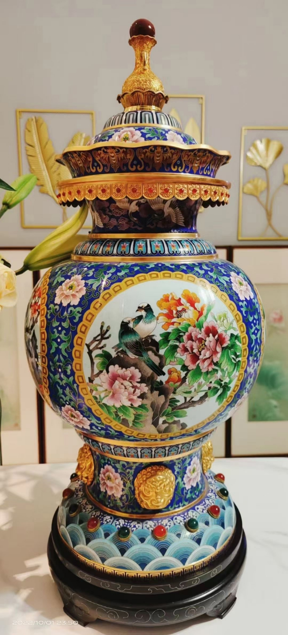 【盛世升平·中国尊】 (亦称:盛世升平·吉庆中华尊) 戴嘉林老师作品