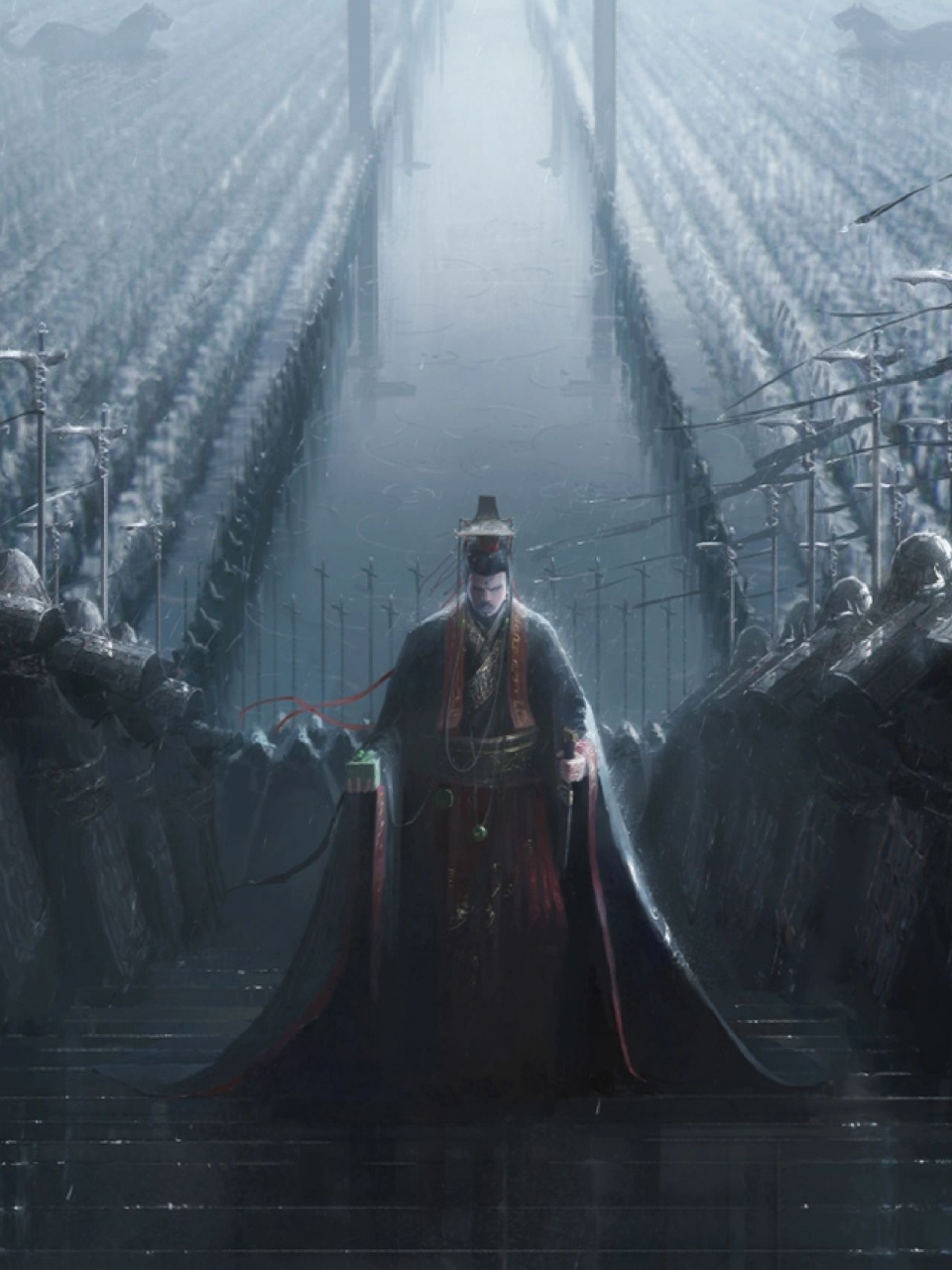 封王礼|||迎接帝王登基#绘画# #插画师推荐# #插画