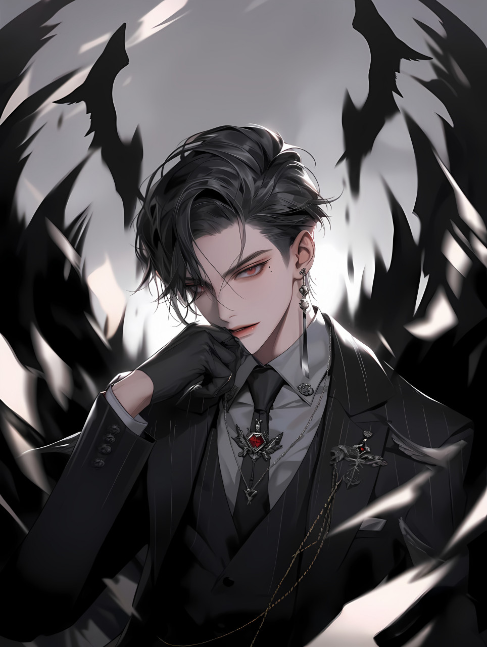 吸血鬼系列2 #二次元# #ai共创计划# #ai绘画