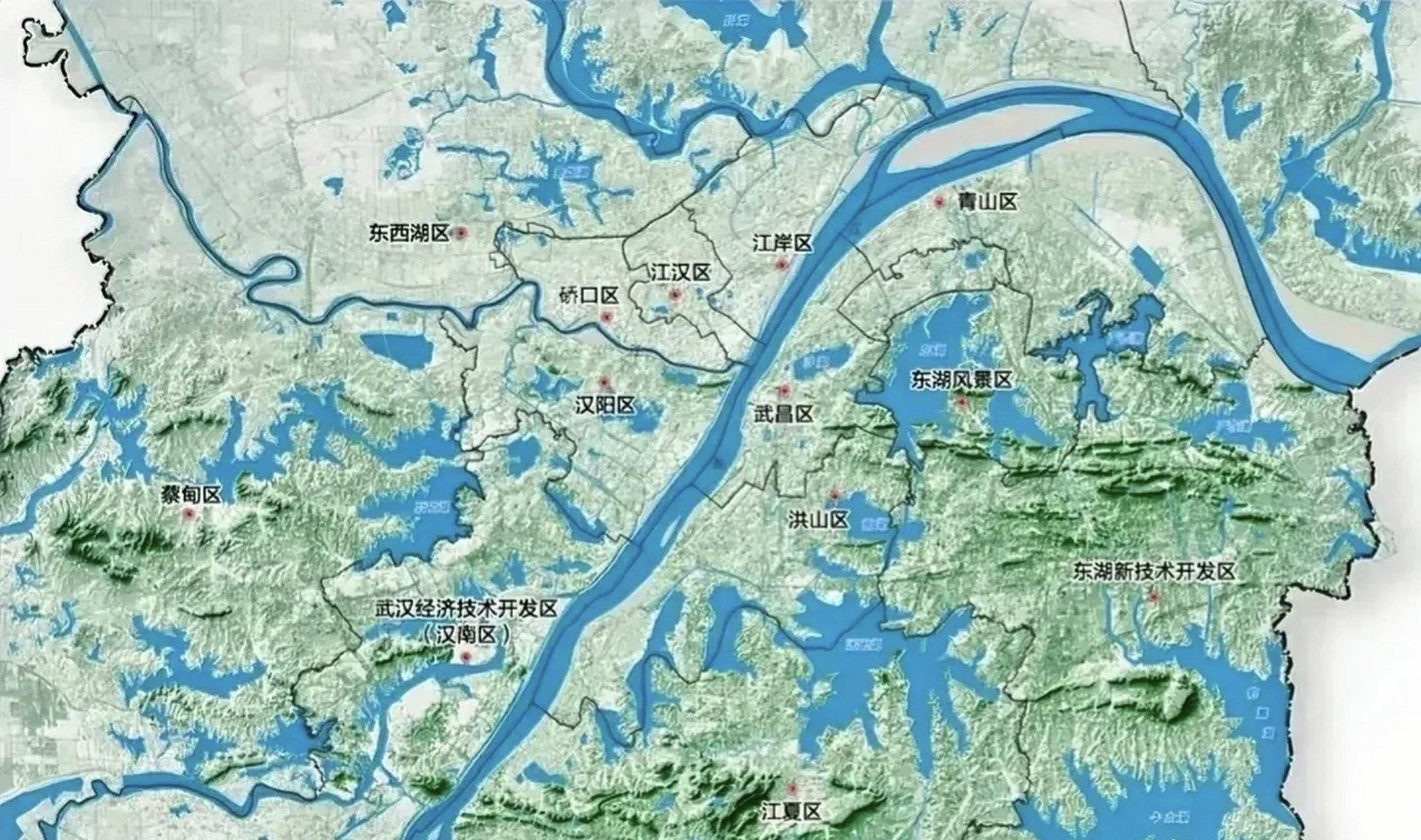 武汉的地形到底好不好,这个问题恐怕很多人都会说武汉的地形太好了,有