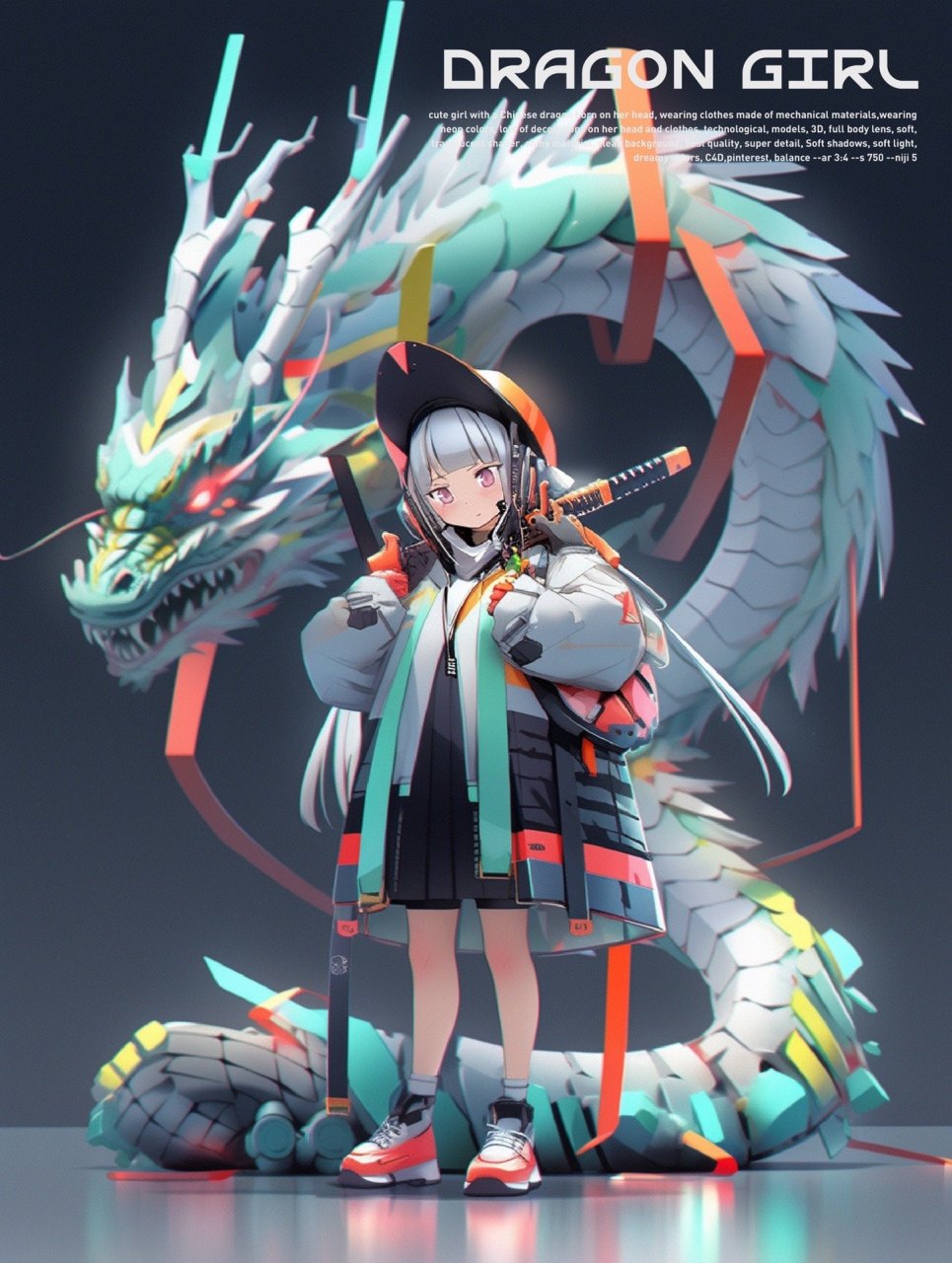 ai绘画之龙女(总集 制作方法)#动漫# #百度ai绘图黑科技# #ai绘画