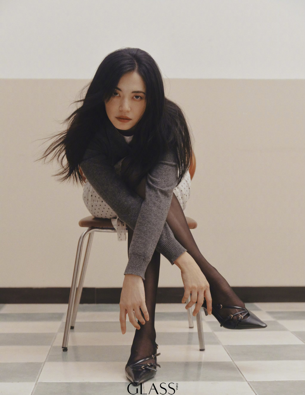 大嘴姚晨封面杂志拍摄花絮生图大赏