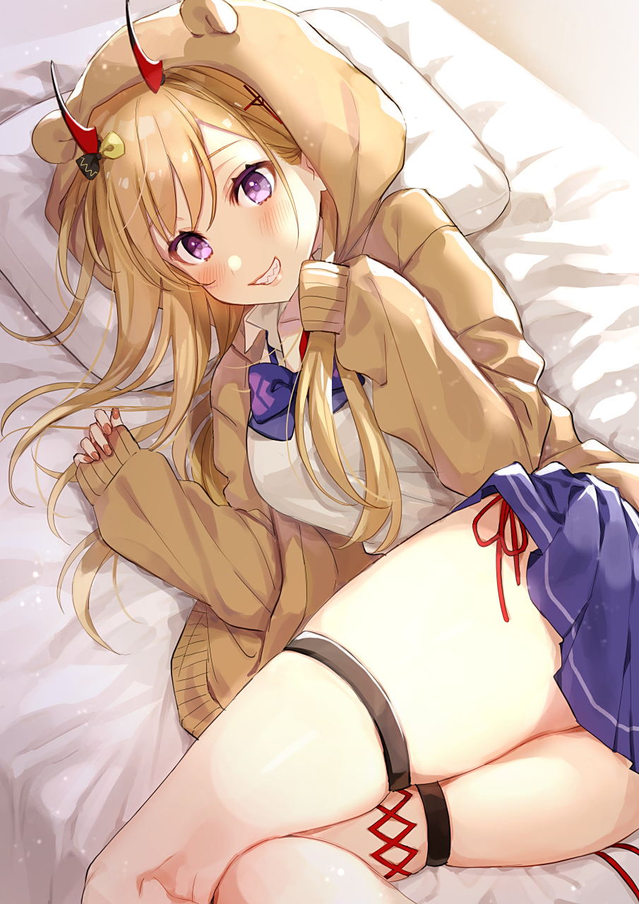 食物是绝对不可以浪费的哦——熊野(碧蓝航线)#二次元#  画师:おまる