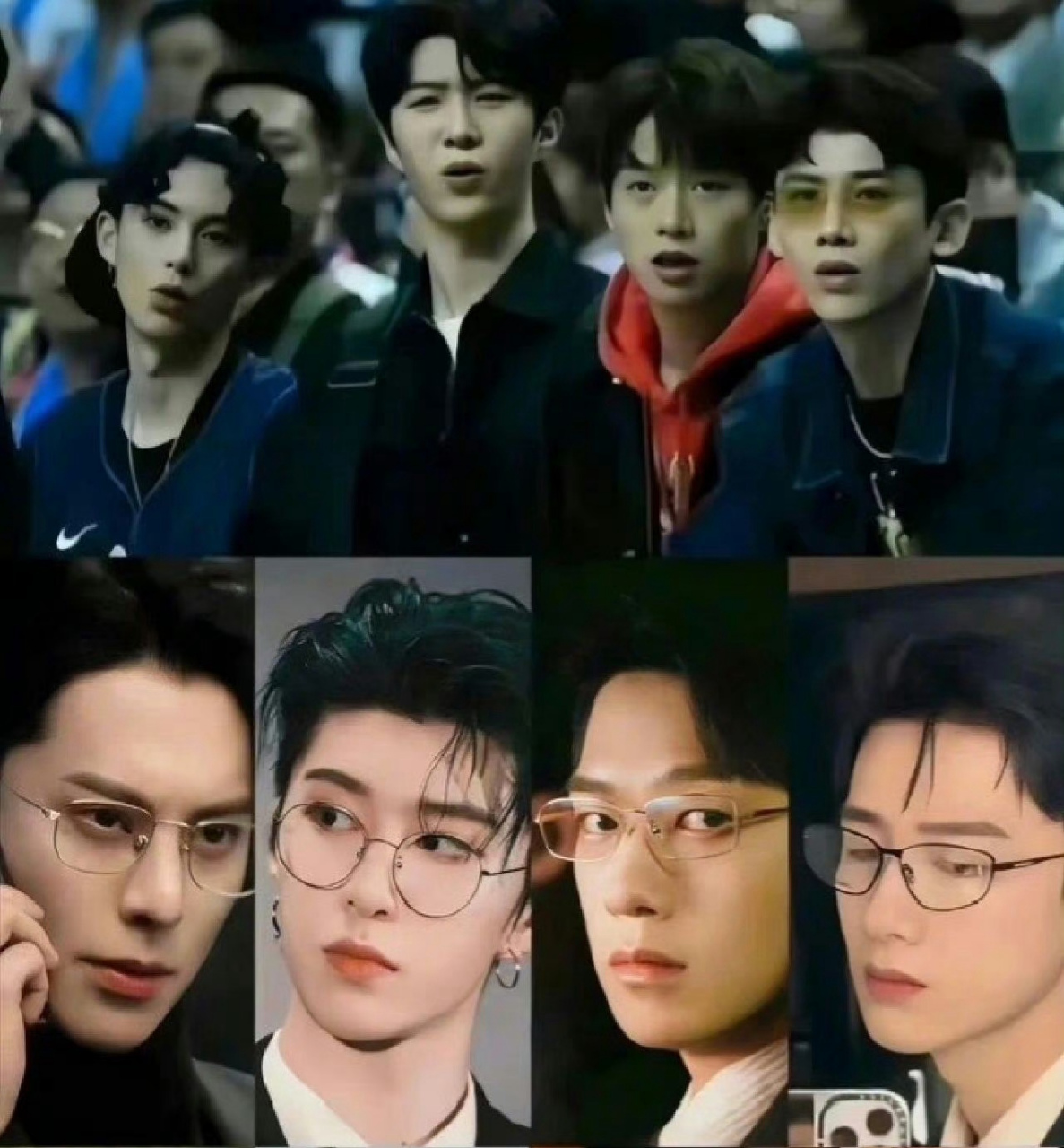 这4大显眼包上同一个综艺的话,我能笑一天#那些帅气的男明星# #长相思