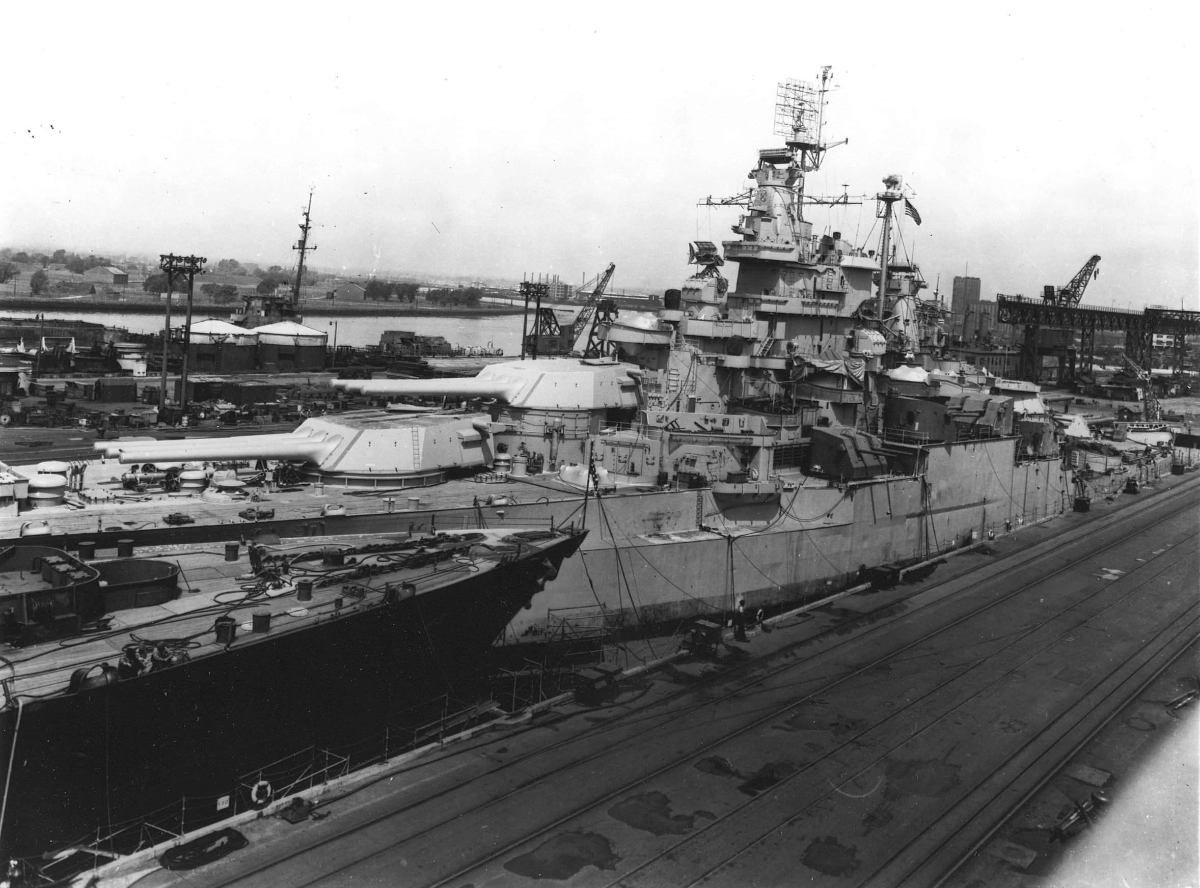 舰船欣赏:美国海军田纳西级战列舰