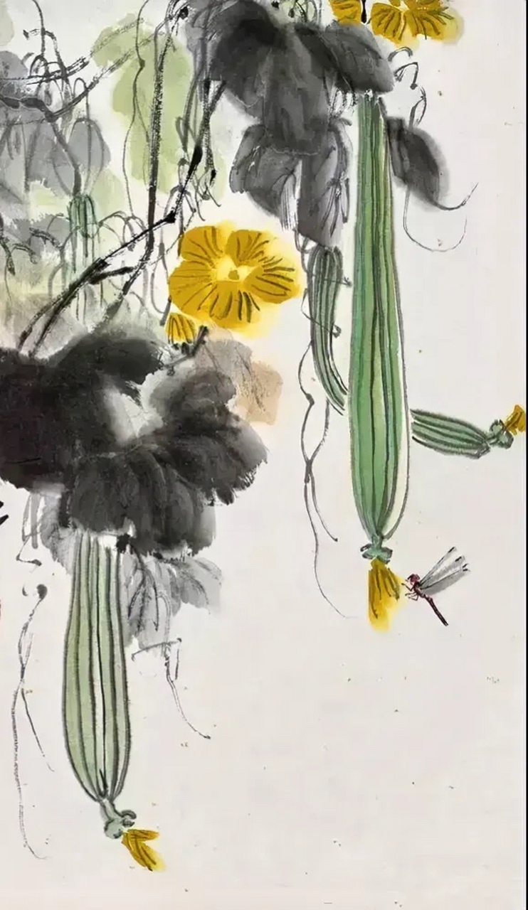 如果有人给你发来丝瓜的图片 一定不要觉得无聊 记得回一句:  "长久的