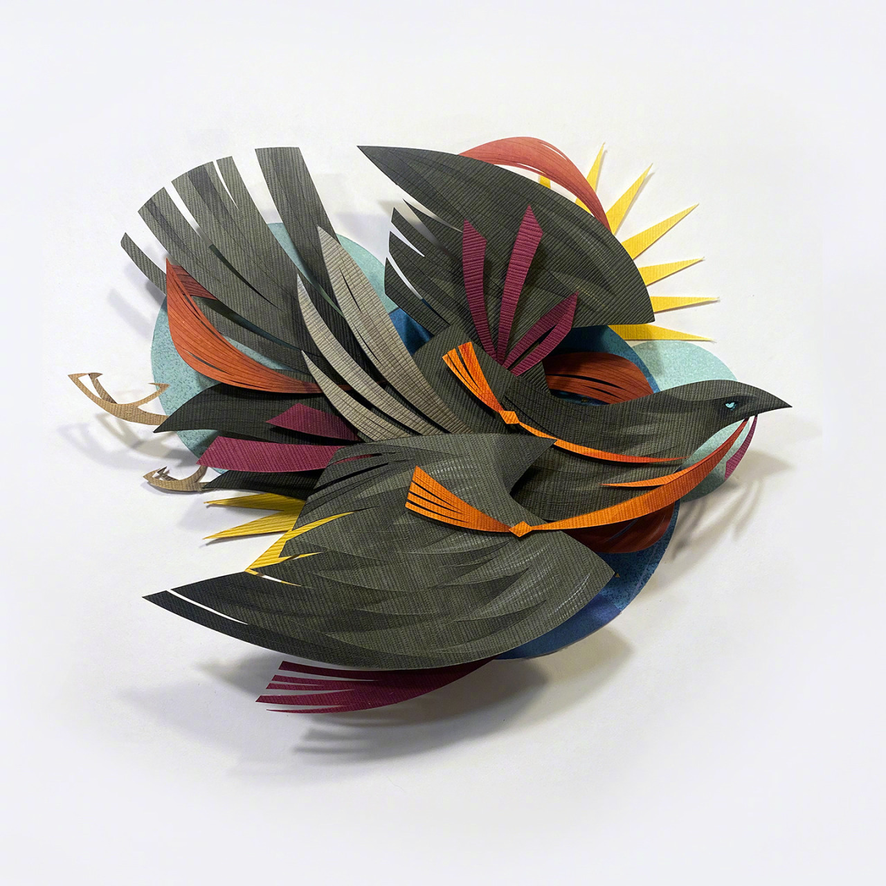 拼贴艺术家 morgana wallace来自加拿大维多利亚州,她